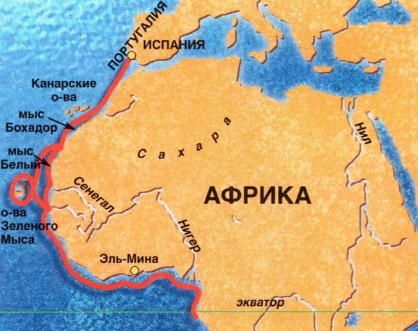 Засушливое атлантическое побережье Африки